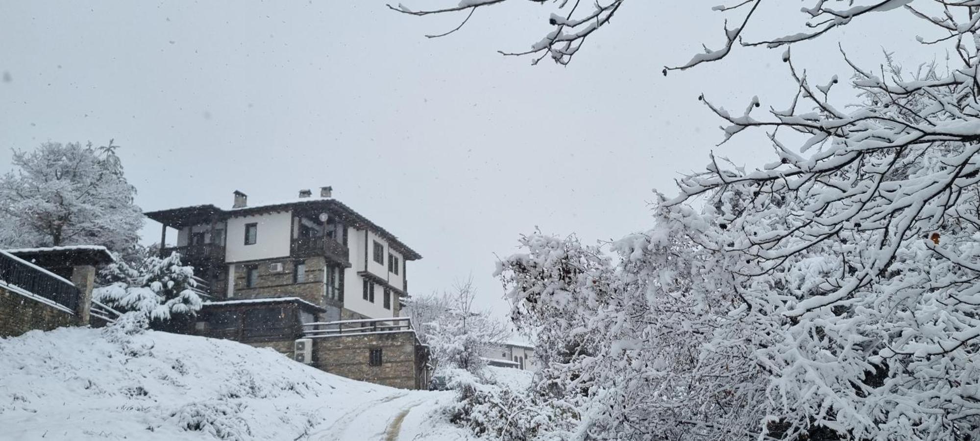 Панорама Хаус Лещен И Еко Къщи Дървена И Землянка Luaran gambar
